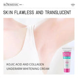 Whitening Cream Private Parts Underarm Bleaching Serum Whiten Butt Knee Brighten Inner Thigh Intimate Parts Dark Remove Melanin