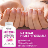 Multi-collagen Peptides - Anti-aging, Brightening Skin Tone, Firming Skin, Hair, Nail, Skin, and Joint Health Supplements