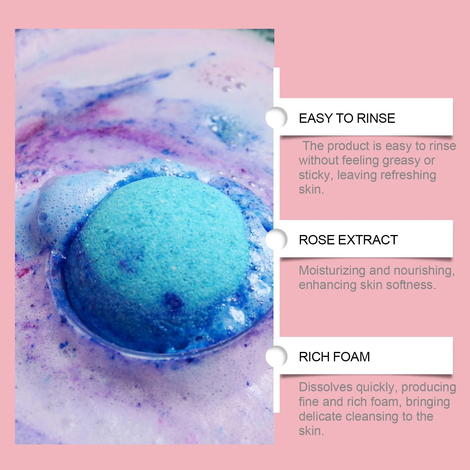 Bath Gift Adult Stress Reliever Anxiety Relief Spa Natural Organic Fragrance Bath Balls with Surprise Bath Ball Birthday
