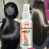 GSWP Silky Hair Spray is a leave-in treatment with heat protection, a pleasant fragrance, and leaves hair smooth and shiny.100ml