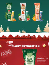 Christmas Gift Set Distribution 120PCS/Box in Bulk, Lip Balm in Bulk, Hand Cream in Bulk, Christmas Cards, Gift Gauze Bags