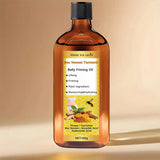 Ginger Essential Oil Massage Oil Is Moisturizing, Lightweight, and Non-Greasy, and It Contains Camellia and Almond Oils, Making It Ideal for Massage Baths, Body and Hair Care