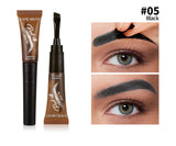HANDAIYAN 5-color brush head peel-off eyebrow tint Waterproof, long-lasting, and smudge-proof peel-off eyebrow tint