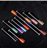 12 Color Halloween Dark Lip Gloss Matte Colorful Non Fade Liquid Lipstick Kit Waterproof Lasting Black Red Blue Velvet Lipsticks