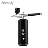 Portable Airbrush Mini Air Compressor Kit Paint Spray Gun For Nail Art Tattoo Craft Cake Pastry Painting Face Hydrating Sprayer