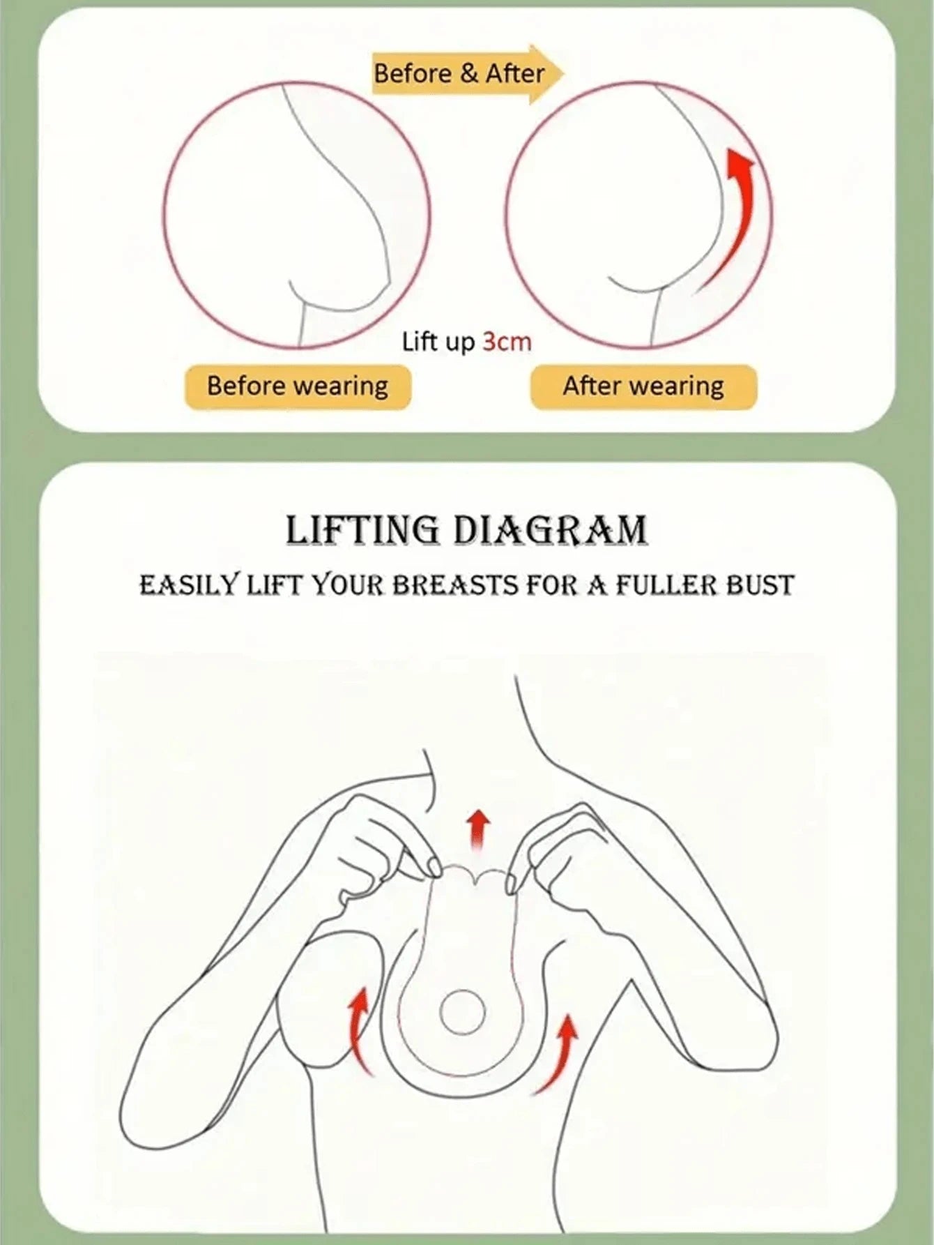 10-40pcs Invisible Nipple Stickers Non-Woven Fabric Lift Breast Pads Chest Bra Boob Patches Disposable Nipple Covers for Women