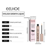 Eyelash Enhancer Serum Curls Hair Thickener Strengthen Eyelash Mascara Lengthening 7 Day Eyelash Growth Serum for Eyebrows 3ml