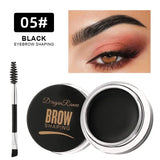 Dragon Ranee 6color Wild Eyebrow Styling Eyebrow Cream Styling Eyebrow Gel Soap Wax White Eyebrow Cream