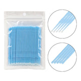 100PCS/Bag Bamboo Eyelash Extension Cleaning Swabs Lash Lift Glue Remover Applicators Microblade Makeup Micro Brushes Tools