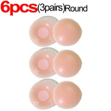 2/10pcs Invisible Nipple Cover Stickers Self-adhesive Chest Breast Petals Silicone Lift Up Paddings Reusable Women's Patch Bra