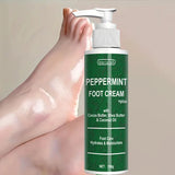 Mint Foot Cream - Moisturizes Skin - Alcohol-Free, Dry Feet Care Cream for Men and Women - Suitable for Dry Feet | Mint Foot Cream