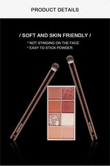 Hourglass Makeup Brush -No.3 All Over Shadow Brush Soft and Skin-friendly Fiber Hair Fashion Design Single Eye Brush