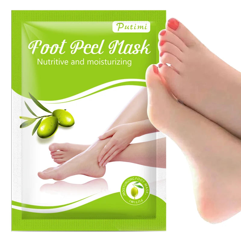6packs Exfoliating Foot Mask Feet Peeling Mask Spa Socks Smooth Dead Skin Remover Moisturizing Foot Mask