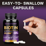 Biotin - Nail, Hair and Skin Health Support, Skin Texture Improvement, Anti-agingSupplements