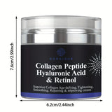 Collagen Peptide Cream Anti-Wrinkle Hyaluronic Acid And Retinol Firming And Tightening Skin Care Face Moisturizer