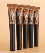 HANDAIYAN 5-color brush head peel-off eyebrow tint Waterproof, long-lasting, and smudge-proof peel-off eyebrow tint