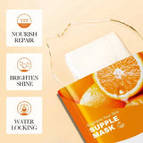 10Pcs Fruits Facial Masks for Face Skincare Moisturizing Brightening Hydrating Firmingface Mask Beauty Face Skin Care Products