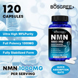 NMN Supplements-for Improving Nad Levels,Cell Repair&Growth,Immunity,Energy,Muscle& Healthy Aging,Increases Skin Elasticity