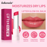 Lakerain Glow Lip Oil Balm Long Lasting Moisturizing Nourishing Daily Care Lip Balm Smooth-melt Softness Texture Natural Makeup