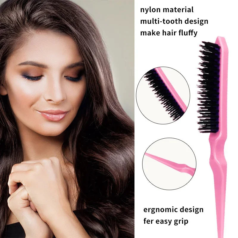 3pcs/lot Double Sided Edge Control Hair Comb Hair Styling Hair Brush Accessories New Brush Comb Styling Partition Comb