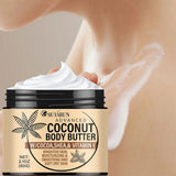 SUYARUN Deep Moisturizing Cream for Dry Skin, Organic Hydration with Coconut Oil, Fast Absorbing, 24 Hour Nourishing.