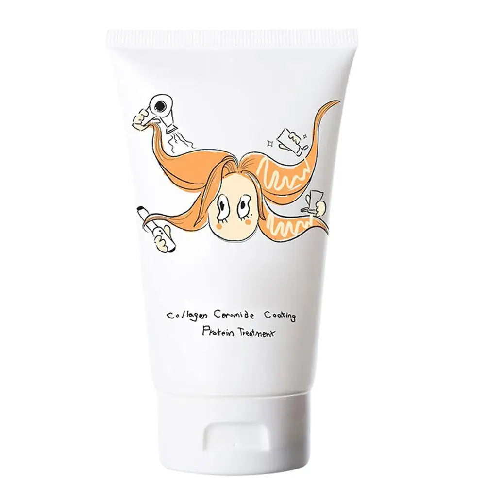 Collagen Coating Hair Conditioner Treatment Damaged Hair Revitalize Hair Straighten Soft Smooth Moisturize Keratin Hair Mask