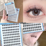 Gege bear Glue-free False eyelashes: A Lazy Person's Trilogy - Natural and Seamless Beginner's Sunflower Eyelashes
