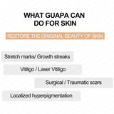 Guapa 10ml Permanent Makeup Ink Stretch Mark Camouflage Pigments Skin Tone Scar Camouflage Tattoo Ink for Restore Skin Tone