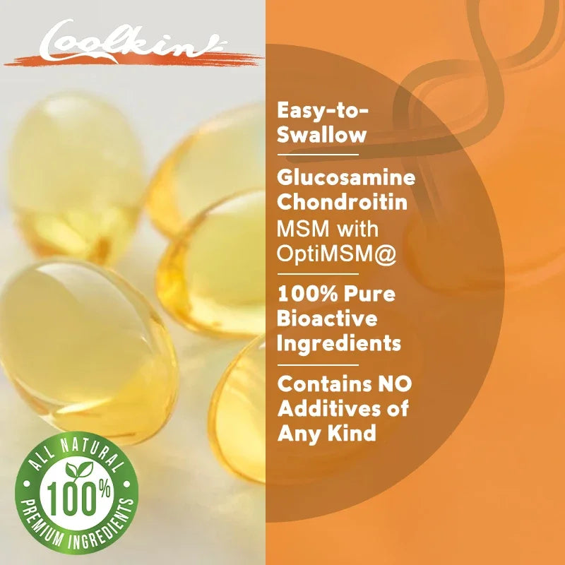 Joint Health, Hair, Skin and Nails - Glucosamine Chondroitin MSM and OptiMSM
