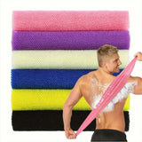 3/1Pcs Exfoliating Mesh African Net Bath Sponge Washcloth for Shower Skin Smoother Loofah Bast Wisp for Body Scrubber djampe
