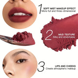 19 colors Matte Velvet Lip Gloss Waterproof Liquid Lipstick Nude Black Lips tint Makeup Lip Glaze Cosmetics Red Lip Stain Beauty
