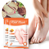 6packs Exfoliating Foot Mask Feet Peeling Mask Spa Socks Smooth Dead Skin Remover Moisturizing Foot Mask
