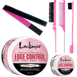 Women and Kid 30g Edge Control Gel Long Lasting Hold Control Wax Natural Finishing Anti-frizz Hair Wax Smoothing Styling Pomade