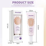 Matte Tinted Moisturizer BB Cream Long-Lasting Smooth Foundation Base Medium Coverage Blur Pores Even Skin Tone Non-greasy Makeu