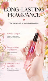 Alcohol-Free Women's Fragrance Gift Set 5Pcs Long-Lasting Fresh Scent Body Spray