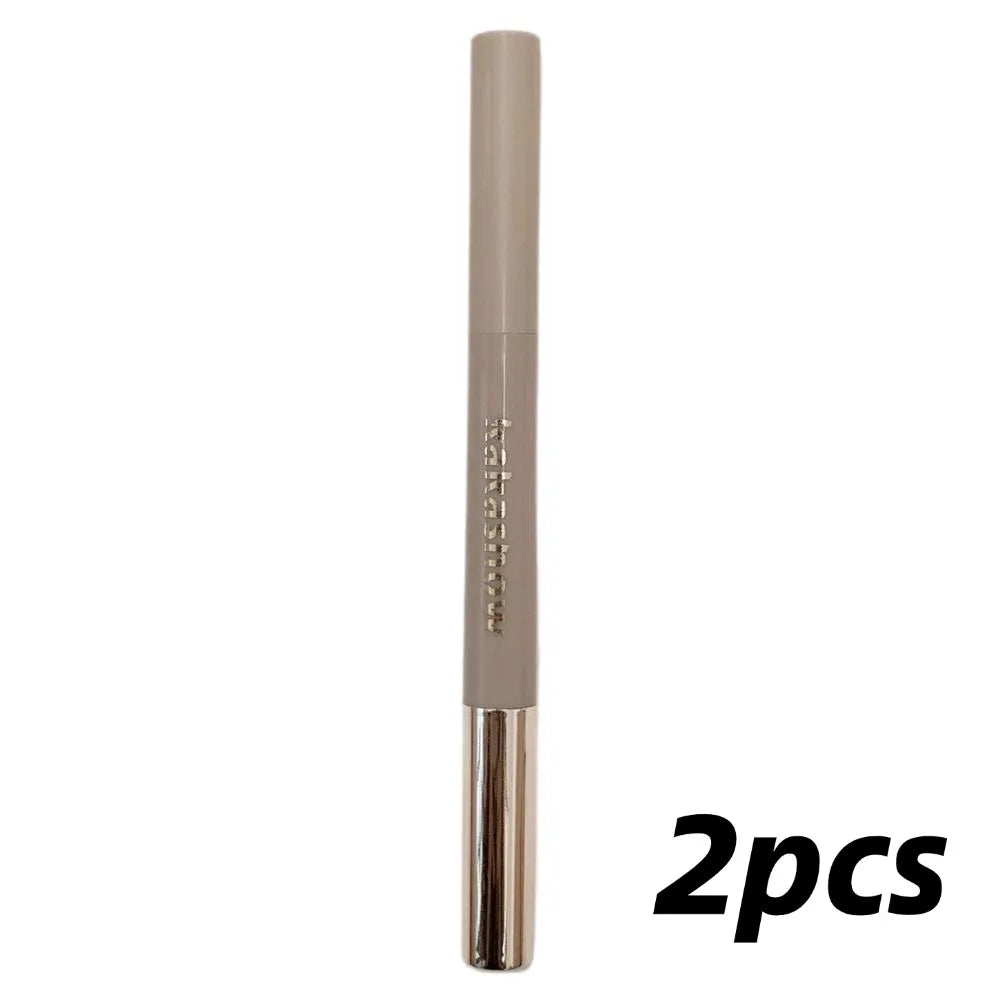3D Contouring Pen Long Lasting Waterproof Matte Bronzer Stick Nose Shadow Contour Pen With Brush Facial Contour Stick Makeup