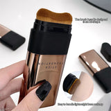 Eraser Foundation Rod Products, Velvet Moisturizing Light Concealer Liquid Foundation, Double Head Foundation Make-up With Brush