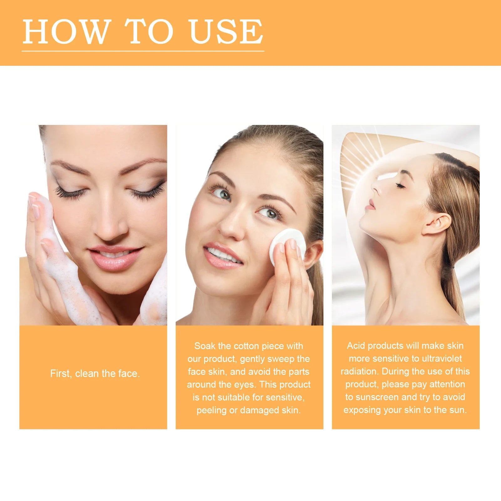 EELHOE The Glycolic Acid 7% Toning Solution 100ml Shrink Pores Repair Facial Oil Nourish Gentle Glycolic Acid Toner Face Essence
