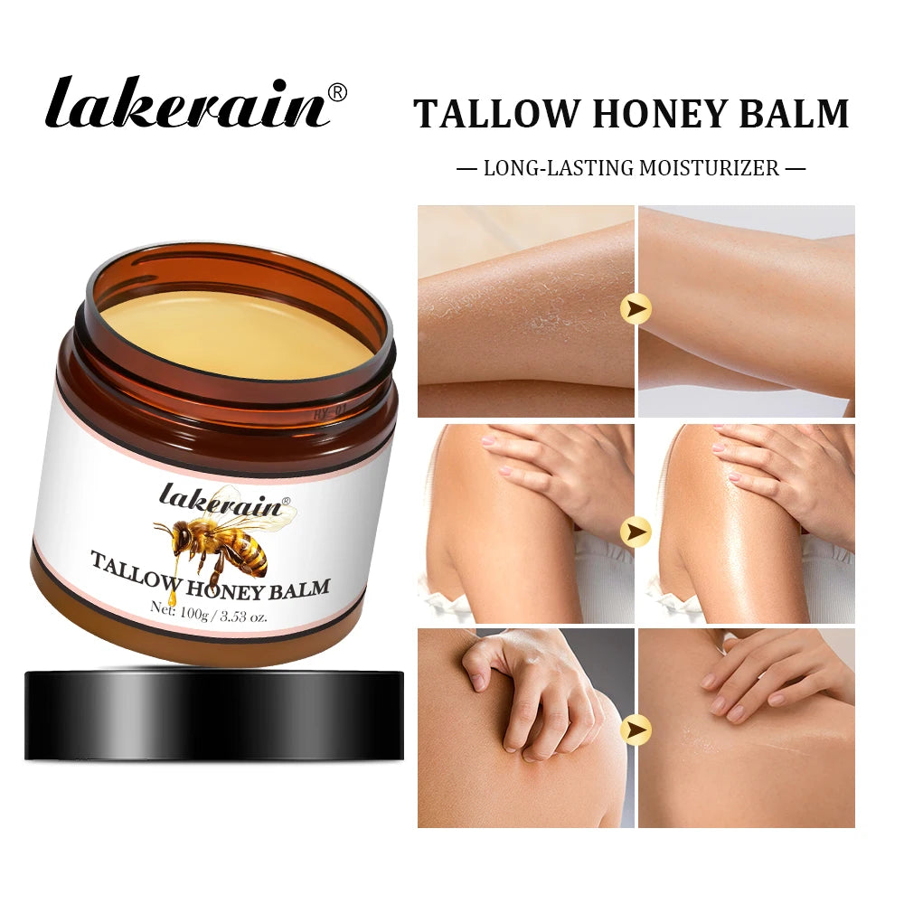 Tallow Honey Balm Specifically For Dryness And Itchiness Skin Moisturizing Beef Tallow Face Cream Body Lotion Face Cream Care