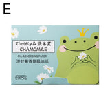 100Pcs new Face Oil Blotting Paper Protable Matting Face Wipes Facial Cleanser Oil Control Oil-absorbing Face Cleaning Tools