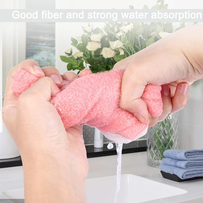 Super Absorbent Hair Drying Bath Towel Cap Cute Cartoon Bear Microfibre Soft Dry Hair Wrap Bathroom Accessories Bonnets