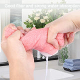 Super Absorbent Hair Drying Bath Towel Cap Cute Cartoon Bear Microfibre Soft Dry Hair Wrap Bathroom Accessories Bonnets