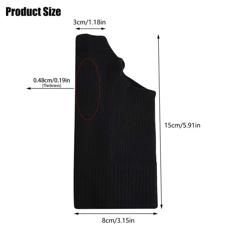 Wrist Thumb Compression Arthritis Gloves, Breathable Wrist Support Wrist Brace Wrist Sleeve With Gel Thumb Injury Pads