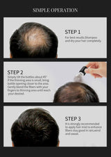 SEVICH Hair Building Fiber Set Cover Sparse Hair Or Bald Spots Hair Loss Regrowth Treatment Keratin Hair Fiber Powder Applicator