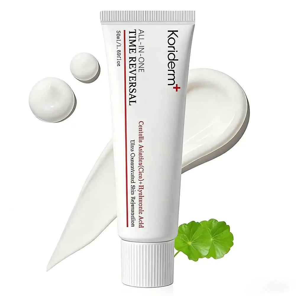 Koriderm+ Time Reversal All-in-One Cream 50ml Korean Original Face Centella Asiatica Hyaluronic Acid Whiten Anti-age Eye Cream