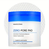 70PCS Hyaluronic Acid Cleansing and Makeup Remover Pads,Cotton Pad MakeupRemover Pads, Gently Clean and Remove Makeup Moisturize
