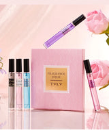 Alcohol-Free Women's Fragrance Gift Set 5Pcs Long-Lasting Fresh Scent Body Spray