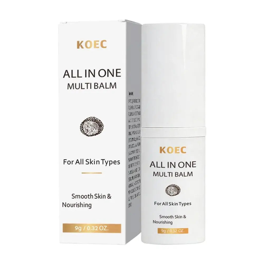 KOEC PDRN Pink Collagen Volume Multi Balm Stick, Anti‑Aging Moisturizing Serum Stick for Fine Lines, Dull Skin Brightening