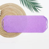High Elasticity Frosted Long Shower Towel Shower Body Brush Bathing Massage Back Body Exfoliating Bathroom Wash Brush Bath Tools