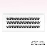 WOSHEER Eyelash Clusters Kit Thick Individual Lashes Lash Bond And Seal And Remover Faux Mink Lashes Eyelash Extension DIY
